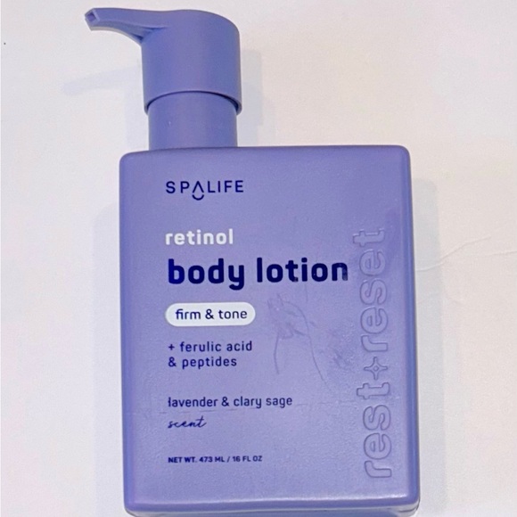 spa life Other - SPALIFE rest and reset retinol lavender and sage body lotion